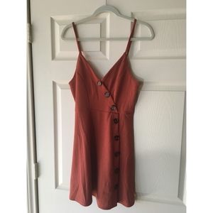 Popular Basics Button Dress